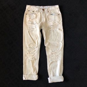 ONE Awesome Baggies Distressed Jeans